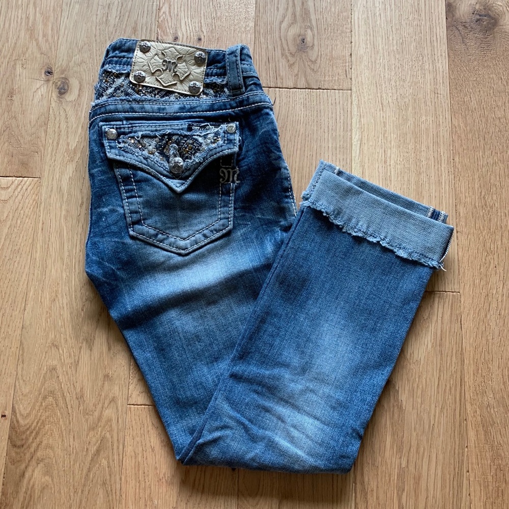 Miss Me Cropped Jeans